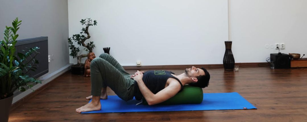 yoga valec bolster na cvicenie